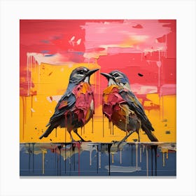 Two Birds 1 Canvas Print