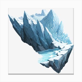 Iceberg 1 Canvas Print