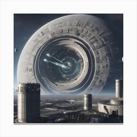 Space City 24 Canvas Print