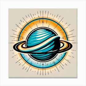 Saturn 3 Canvas Print