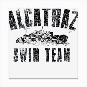 Alcatraz Swim Team Canvas Print