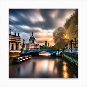 St Paul'S Cathedral Canvas Print