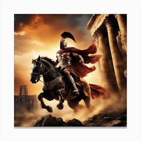 Spartan Warrior 1 Canvas Print