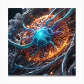 Neuron 42 Canvas Print