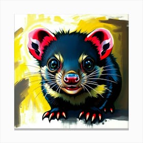 Cute Tasmanian Devil Canvas Print