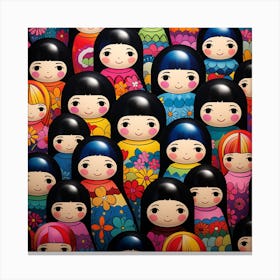 Matryoshka Dolls 4 Canvas Print