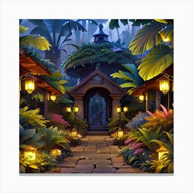 Botanical Gardens 6 Canvas Print