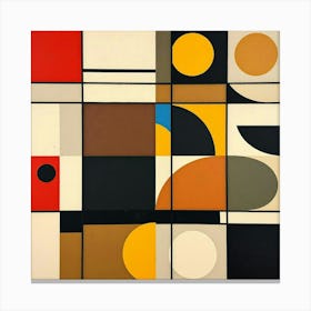 Abstract Squares Canvas Print