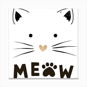 Meoww Canvas Print