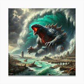 Venox Corrosive Tsunami Canvas Print