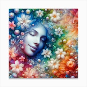 dream lady Canvas Print