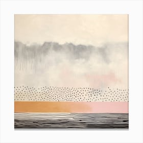 Pink Wind With Exotic Landscapes 3 Canvas Print