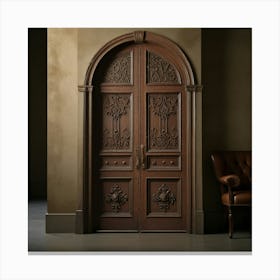 Default Create Unique Design Of Antique Doors 1 2 Canvas Print