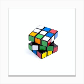 Rubik'S Cube Canvas Print