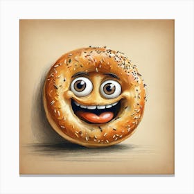 Bagel 2 Canvas Print