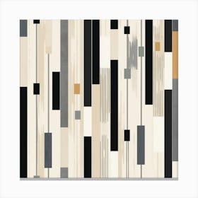 Abstract Stripes Canvas Print