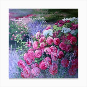 Rose Garden Canvas Print