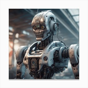 Robot Canvas Print