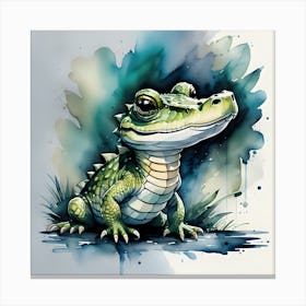 Alligator Canvas Print