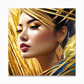 Asian Beauty 6 Canvas Print