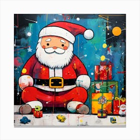 Santa Claus 26 Canvas Print