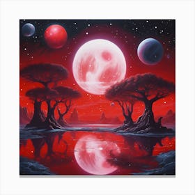 Red Planet Canvas Print