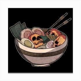 Death's Broth Canvas Print