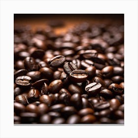 Coffee Beans 102 Canvas Print