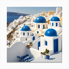 Oia, Greece 3 Canvas Print