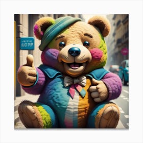 Teddy Bear 2 Canvas Print