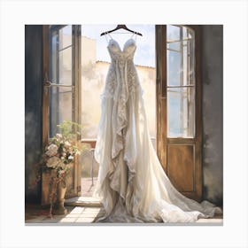 Wedding Dress 5 Canvas Print