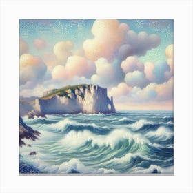 Storm sea 2 Canvas Print