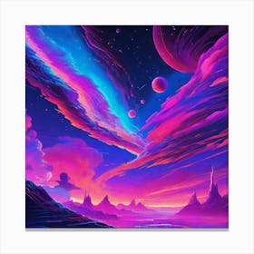 Abstract Painting Canvas Print