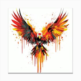 Eagle.Generated AI. Wall Art Print Canvas Print