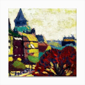 Paris Cityscape Canvas Print