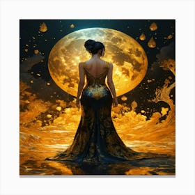 Full Moon Canvas Print