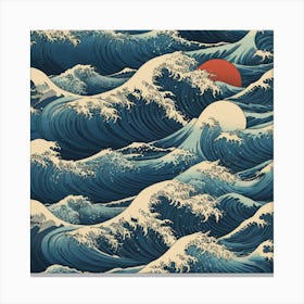 Great Wave Canvas Print