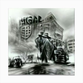 Gigantic Swindle Canvas Print