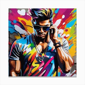 Graffiti Art 1 Canvas Print