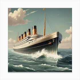 Titanic 9 Canvas Print