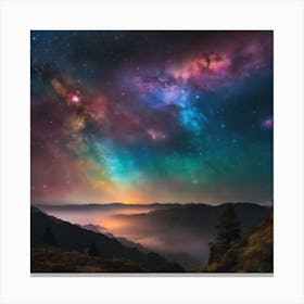 Milky Way Canvas Print