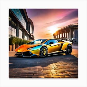 Lamborghini 8 Canvas Print