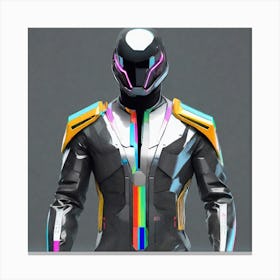 Futuristic Suit 4 Canvas Print