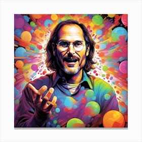 Steve Jobs 144 Canvas Print