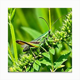 Grasshopper 31 Canvas Print