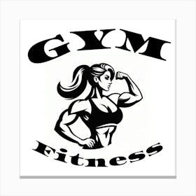 Gym Fitness Canvas Print