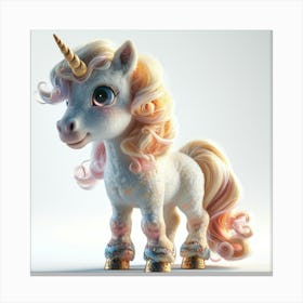 Beautiful Unicorn 12 Canvas Print