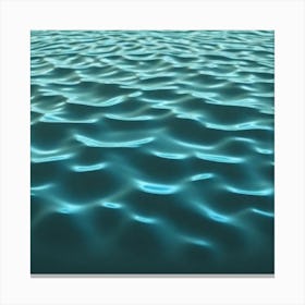 Water Surface 40 Canvas Print