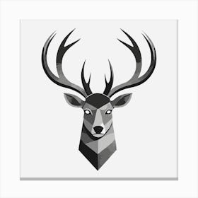 Deer Head Canvas Print