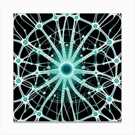 Neural Network 5 Canvas Print